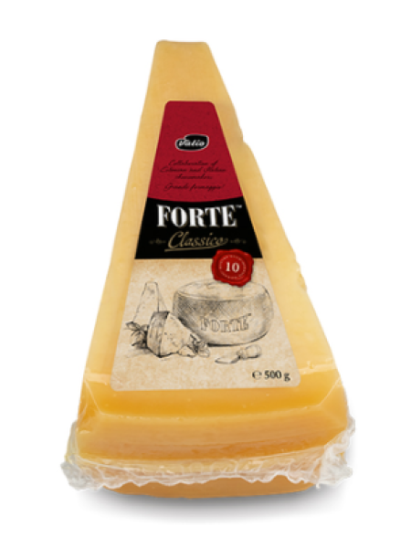 Сыр твердый Valio Forte 500г выдержка 10 месяцев