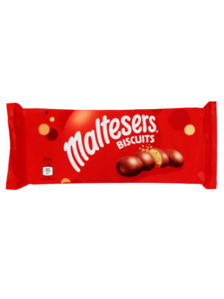 Мальтийское бисквитное печенье в молочном шоколаде Maltesers Biscuits 110г