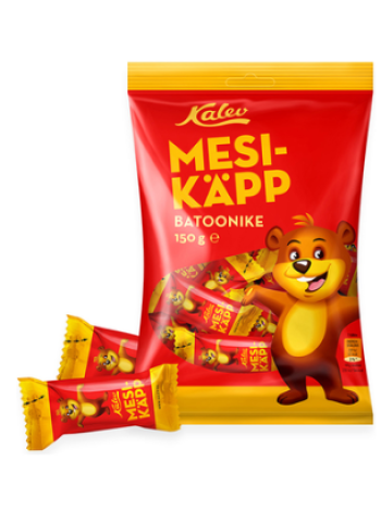Конфеты батончики Kalev Mesikäpp batoonike 150г