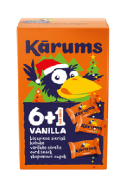 Глазированные сырки KARUMS Vanilli 7 x 45г ванильные