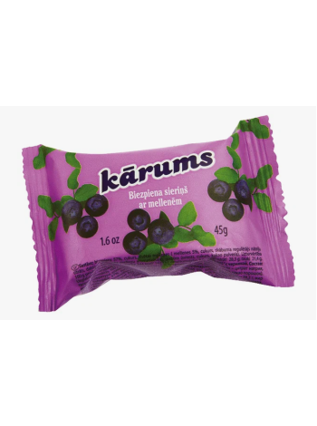 Глазированный сырок с черникой Karums 45г