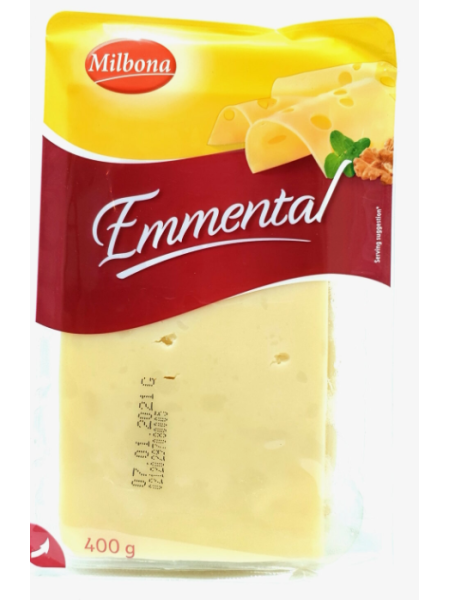 Сыр Milbona Emmental Juusto 400г 