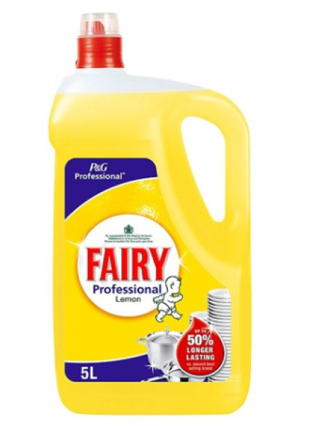 Средство для мытья посуды FAIRY PROFESSIONAL LEMON 5 л канистра с ароматом лимона