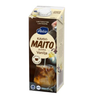 Кофейно-молочный напиток Valio 1 л ванильный 1 л безлактозный ультрапастеризованный