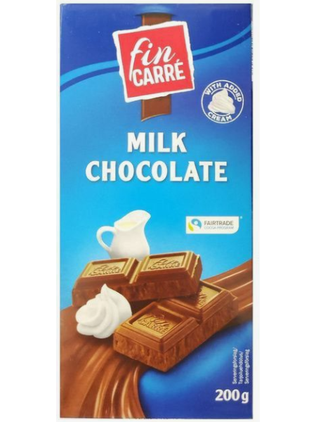 Молочный шоколад Fin Carre Milk 200г