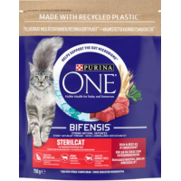 Сухой корм ​​для кошек Purina One Sterilcat 750 г говядина и пшеница