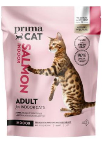 Сухой Корм для взрослых кошек PrimaCat 400 г семга