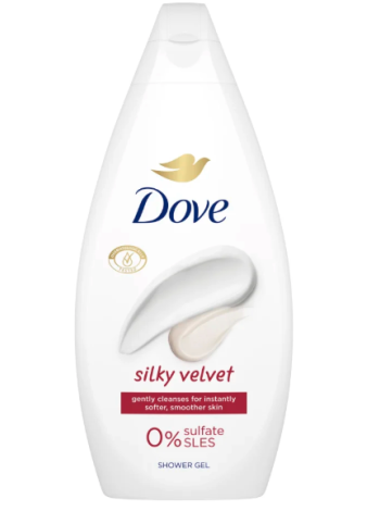 Мыло для душа Dove Essential Silky Velvet 450 мл