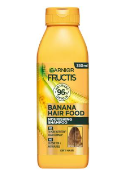 Шампунь для сухих волос Garnier Fructis Hair Food 350 мл Банан 