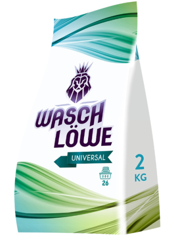 Стиральный порошок Waschlöwe Universal 2кг для белого и цветного белья
