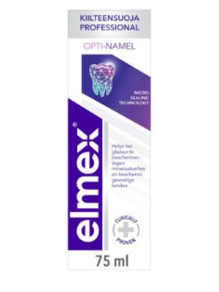 Зубная паста Elmex Opti-namel Professional 75мл от эрозии зубной эмали
