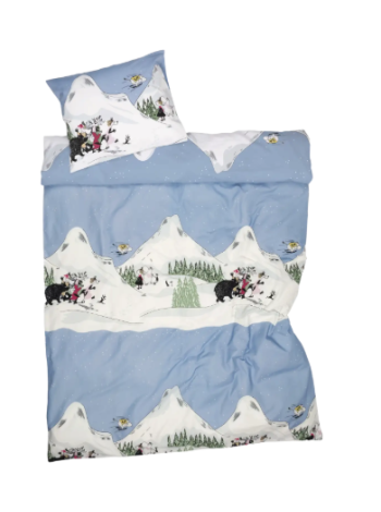 Комплект постельного белья Moomin Arabia 150x210 Hill Jumping
