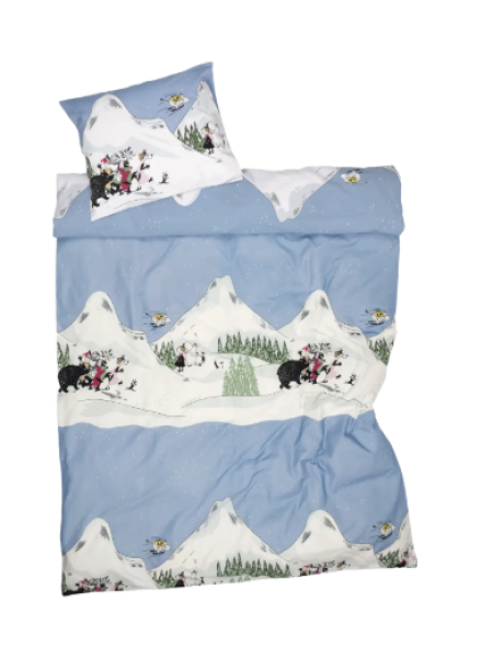 Комплект постельного белья Moomin Arabia 150x210 Hill Jumping