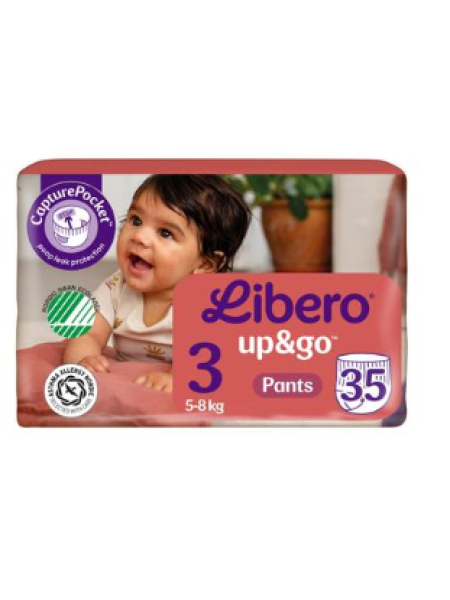 Подгузники LIBERO Up&Go размер № 3 5-8 кг 35 шт 