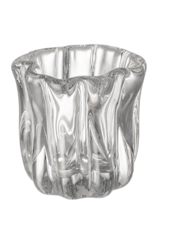 Ваза Iittala Kalvolan kanto taide-esine 140мм kirkas "Пень Калвола" НОВИНКА