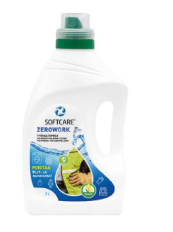 Средство для стирки спецодежды Softcare Zerowork 2 л