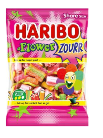 Жевательные конфеты Haribo Flowerzourr 250г