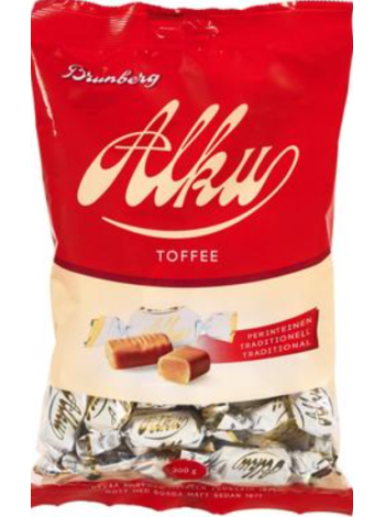 Карамель Alku Toffee Perinteinen 300г в пакете