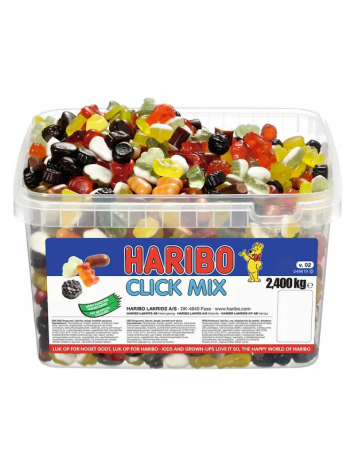 Конфеты жевательные HARIBO Click Mix  2,4 кг