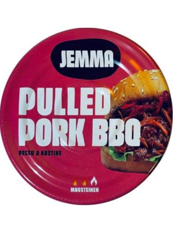 Мясные консервы Свинина барбекю в соусе Jemma Pulled Pork 210г в ж/б