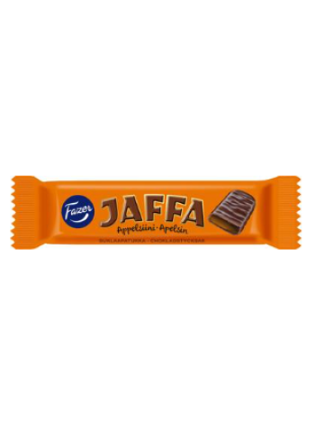 Шоколадный батончик Fazer Jaffa 18г с мармеладом со вкусом апельсина