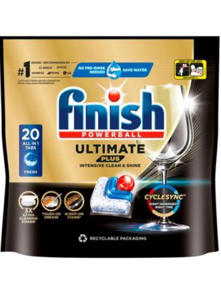 Таблетки для посудомоечной машины Finish Ultimate Plus 20 шт