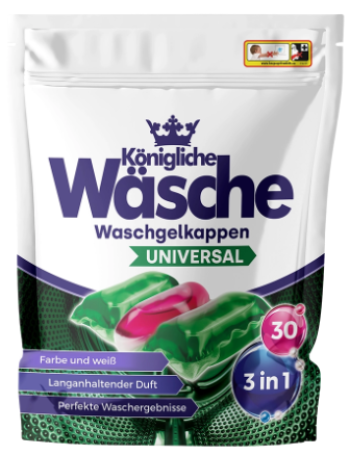 Капсулы для стирки Königliche Wäsche Universal 30 шт