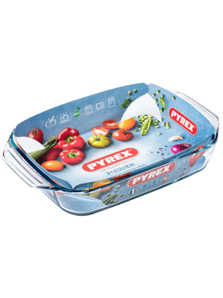 Стеклянная форма для запекания Pyrex Irresistible 35х23см