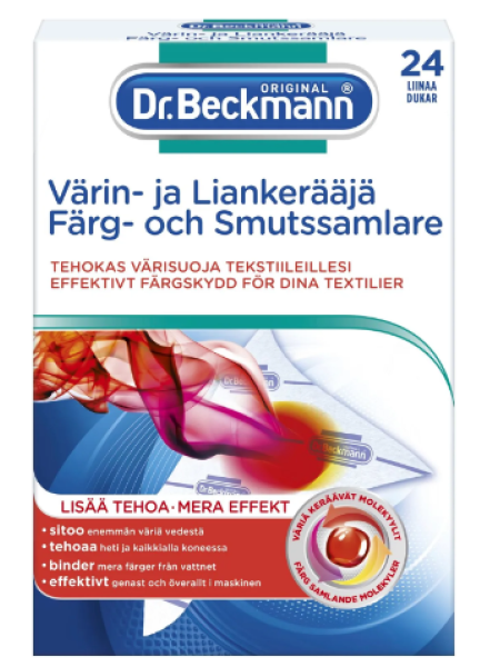 Ловушки для цвета и грязи Dr Beckmann одноразовые 24шт