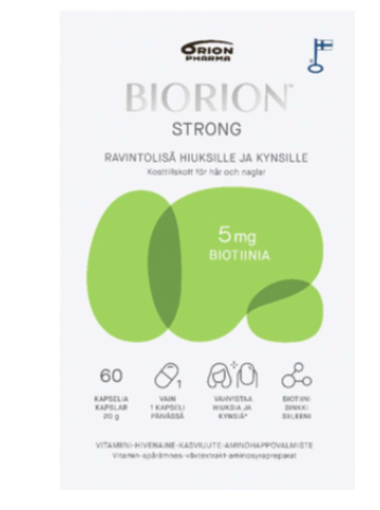 Витамины для волос и ногтей BIORION STRONG 60 шт