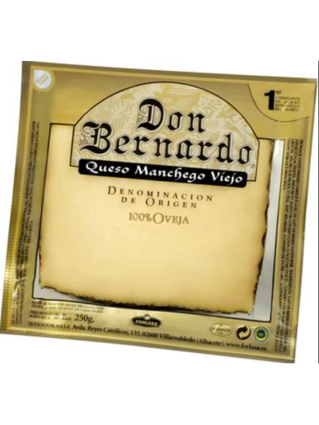 Овечий твердый сыр Don Bernardo Manchego 250г