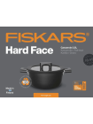 Кастрюля с крышкой Fiskars Hard Face 3,5 л/22 см 