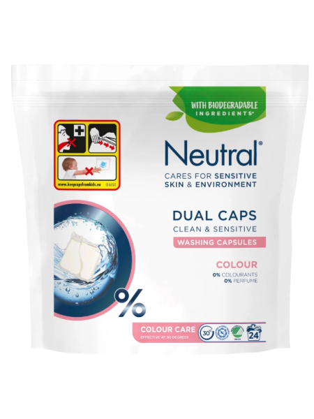 Капсулы для стирки Neutral Pyykinpesukapseli Color 24 шт