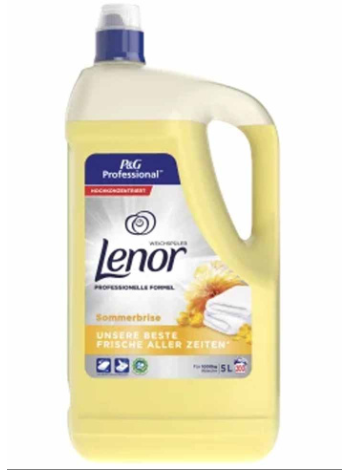 Oполаскиватель Lenor Fabric softener Summer Breeze Летний бриз 5л/200стирок