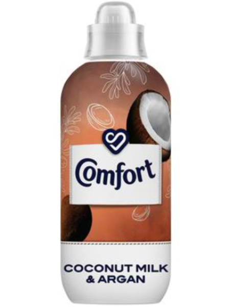 Кондиционер для белья Comfort Huuhteluaine Coconut Milk & Argan 762 мл