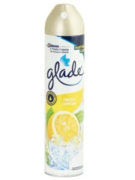 Освежитель воздуха аэрозоль Glade 5in1 Fresh Lemon 300мл