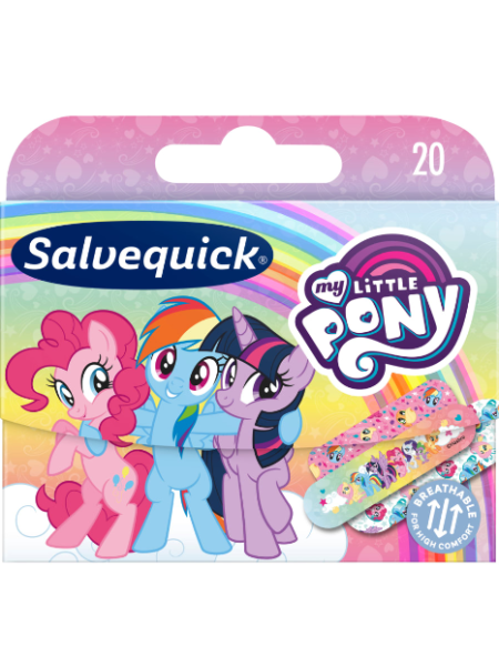 Пластыри для детей Salvequick My Little Pony 20шт