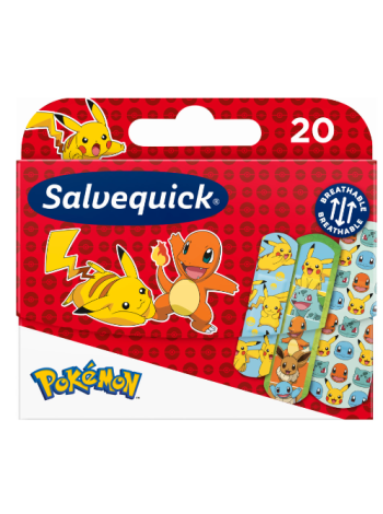 Детские патчи Salvequick Pokemon 20 шт
