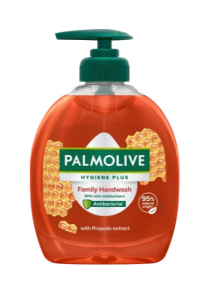 Жидкое мыло для рук Palmolive Hygiene Plus Family 300мл с экстрактом прополиса