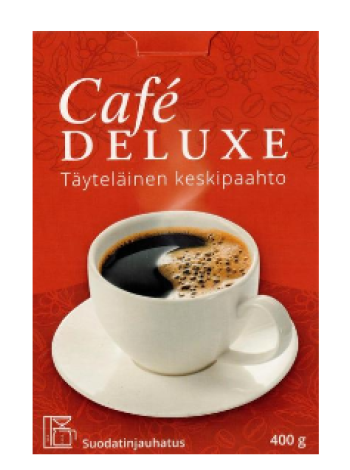 Кофе молотый Café DELUXE 400г средней обжарки