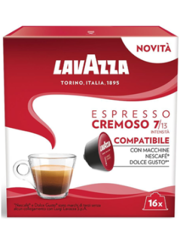 Кофе в капсулах Lavazza espresso Cremoso 16шт