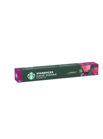 Кофейные капсулы Starbucks Nespresso Caffé Verona Ristretto 10 капсул/55 г