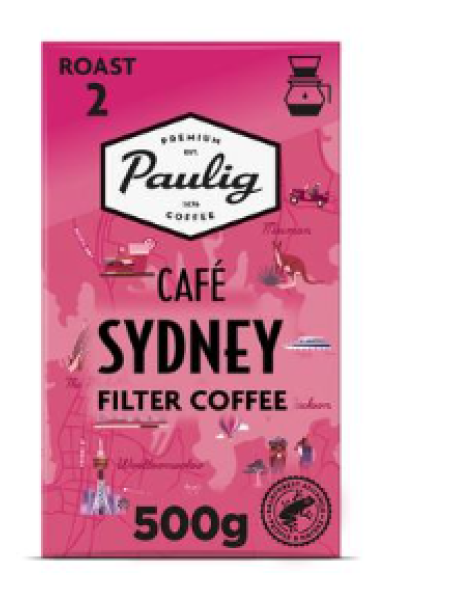 Молотый кофе Paulig Cafe Sydney UTZ 500г