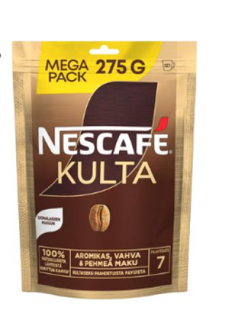 Растворимый кофе Nescafé Kulta Mega Pack 275г в пакете