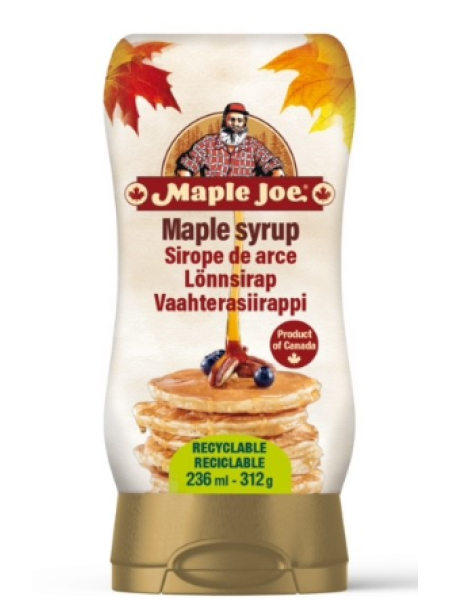 Кленовый сироп натуральный Maple Joe 312г