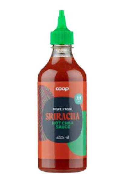 Cоус чили Coop Taste of Asia Sriracha Hot Chili 455 мл