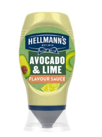 Майонезный соус Hellmann's Kastike Avocado & Lime 250 г Авокадо и Лайм