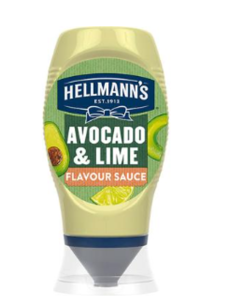 Майонезный соус Hellmann's Kastike Avocado & Lime 250 г Авокадо и Лайм