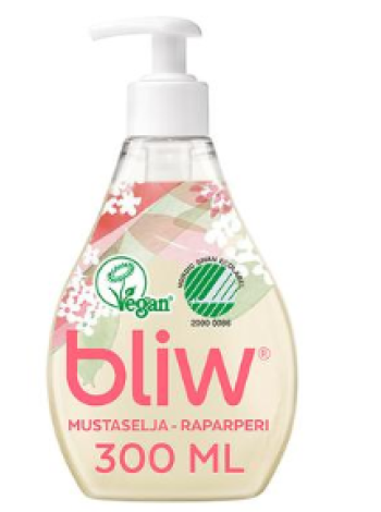 Жидкое мыло Bliw Mustaselja-Raparperi 300мл ревень