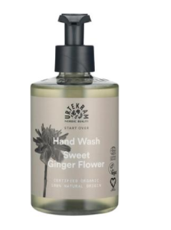 Жидкое органическое мыло для рук Urtekram Sweet Ginger Flower 300мл со сладким имбирем 